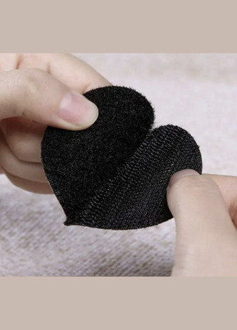 Липучки-фіксатори для килима самоклейка 15 штук Чорний Neon (340276163)