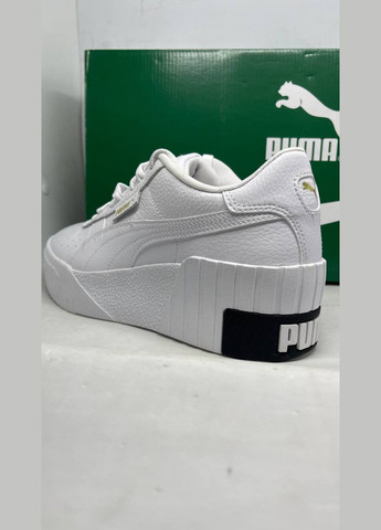 Білі кросівки жіноча Puma Cali Wedge Wn’s