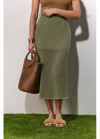 Спідниця ажурна 2515 Оливка Triko Bakh (368651087)