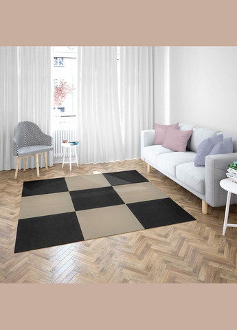 Самоклеящаяся плитка под ковролин SW-00001417 600х600х4мм Черный Sticker Wall (298284299)