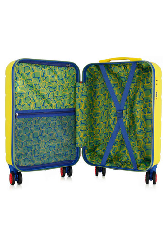 Валіза мала для ручної поклажі 20" (S) ABS-Plastic Yellow (T5929-1) Semi Line (356452059)