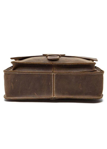 Сумка мужская вертикальная 14660 Коричневая. Vintage (366880863)