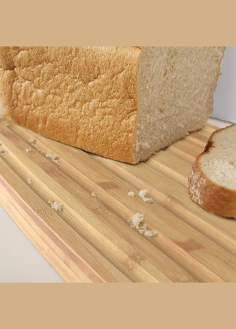 Хлебница с бамбуковой доской Bread Bin белый 81097 Joseph Joseph (316621478)