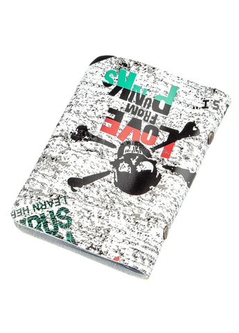 Візитниця шкіряна для карток з хлястиком 20 аркушів біла (sku_19079) No Brand (330012845)