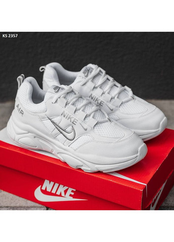 Білі Осінні кросівки чоловічі nike air white найк аір зум No Brand