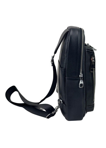 Кожаный черный слинг через плечо A25F-250131A Tiding Bag (315688297)