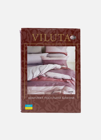 Комплект постельного белья цвет розовый ЦБ-00235814 Viluta (285104009)