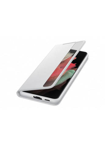 Чохол-книжка Smart Clear View Cover для Galaxy S21 Ultra SM-G998 Light Gray (EF-ZG998CJEGRU) Samsung (341488227)