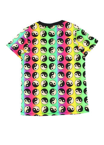 Комбинированная футболка,цветной в узоры, Wesc
