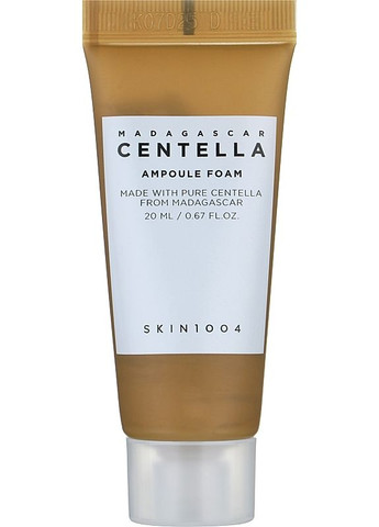 Очищающая ампульная пенка для умывания с экстрактом центели (мини) Madagascar Centella Ampoule Foam 20ml (2-993850) SKIN1004 (369795581)