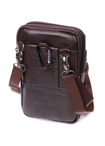 Чоловіча шкіряна сумка 11х18,5х4 см Vintage (288047765)