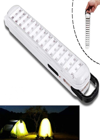 Акумуляторний ліхтар світильник KD-714 світлодіодний 42 LED Білий VTech (299712269)