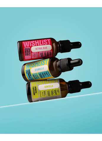 Набір сироваток для захисту та відновлення шкіри WISHLiST (317581836)