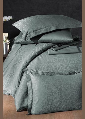 Постільна білизна Jacquard Satin DARK 200 х 220 см Misra Moonmist First Choice (318387065)