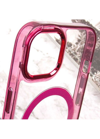 Чехол TPU Iris с MagSafe для Apple iPhone 12 Pro Max (6.7") Розовый Epik (372972938)