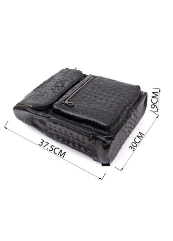 Рюкзак под рептилию кожаный 20431 Vintage (328449886)