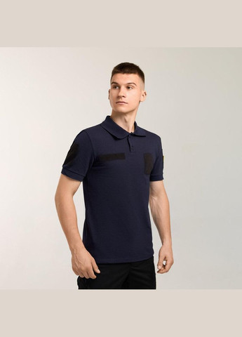 Тактичне чоловіче поло бавовняне темно-синє No Brand (346085216)