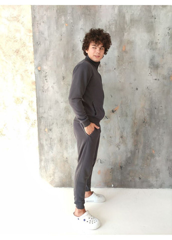 Серый демисезонный masoli мужской спортивный костюм брючный No Brand