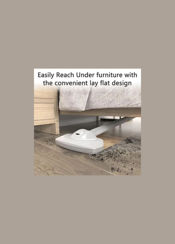 Ручний бездротовий пилосос 2в1 Home Cleaner 3 для дому з підсвічуванням, 170W, Білий (GK489) Grikey (303727191)