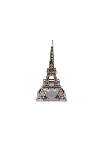 Конструктор Ейфелева вежа дерев'яний 58 деталей 27х14х14 см Puz-00925 PuzzleOK Дер8185 (370651451)