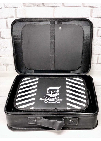 Валіза Barber 2в1 S-012 (чорний, шкірозамінник) YRE (359459540)