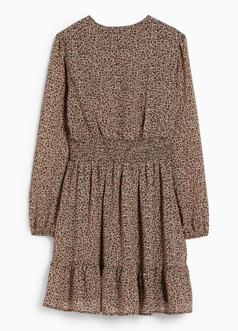 Комбінована кежуал сукня в принт C&A однотонна