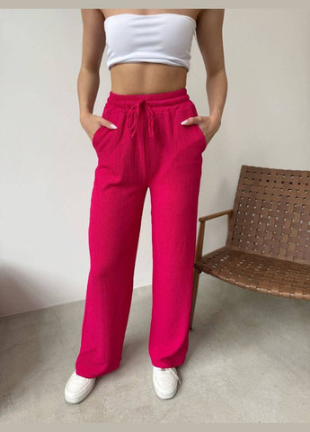 Брюки палаццо Ткань: Vaflinè (Турция) No Brand (332955307)