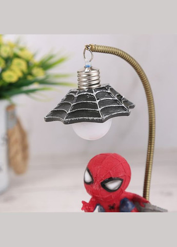 Человек паук светильник Мервел SpiderMan Marvel настольная лампа ночник 18см Shantou (289876247)