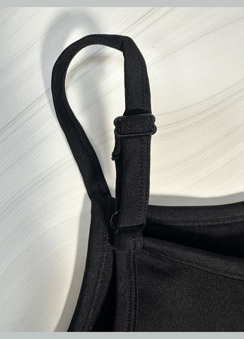 Эластичный спортивный фитнес-комбинезон из плотного материала No Brand абстрактный чёрный