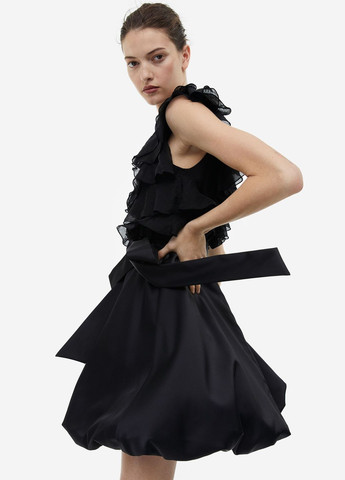 Чорна кежуал плаття, сукня H&M однотонна