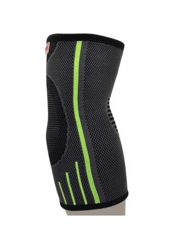 Компрессионный налокотник MadMax MFA-283 3D Compressive elbow support Dark grey/Neon green Mad Max (345715688)