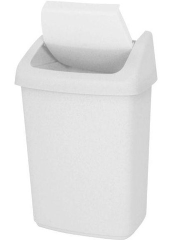 Контейнер для мусора с крышкой Swing Top 10 л (03984) Серый Curver (334006537)