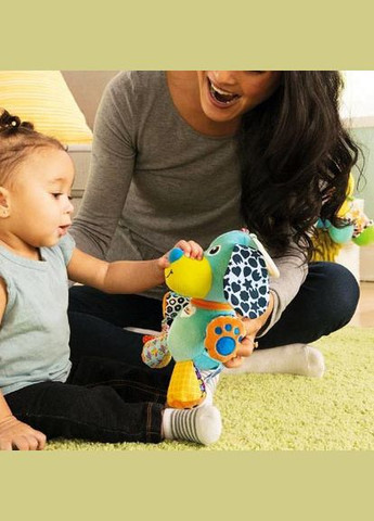 Мягкая игрушка подвеска Собачка со звуком L27023 Lamaze (317450537)