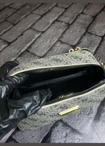 Женская сумка бежевый+черный Guess (326599967)