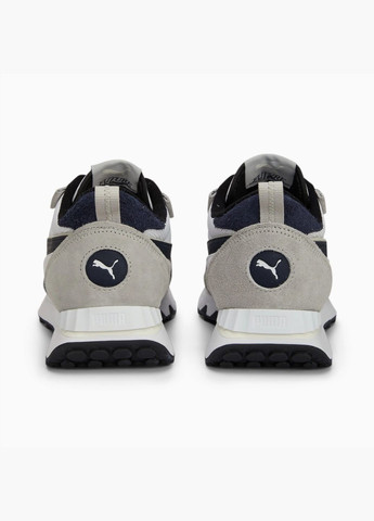 Серые демисезонные мужские кроссовки rider fv retro rewind sneakers. grey 390168-02 Puma