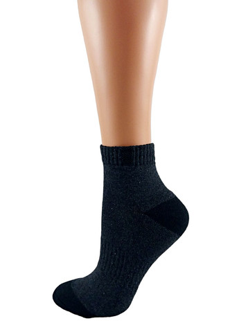 Графітові шкарпетки жіночі середні спорт махрова стопа тм Добра Пара однотонні (316330551)