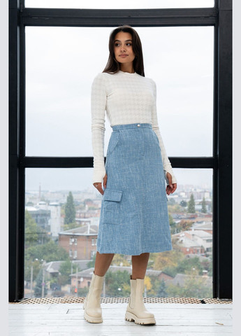 Молочный свитшот ри мари бейс жаккард кф 0124 RiMari (351391018)