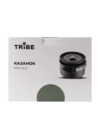 Казанок туристичний 3 л з анодованого алюмінію з кришкою та чохлом Tribe Pot (367581261)