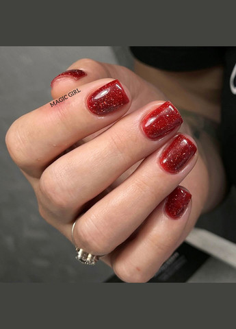 Світловідбивна база Base Light No4 червона 8 мл Magic Girl (370388721)