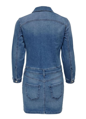 Синее платье Only