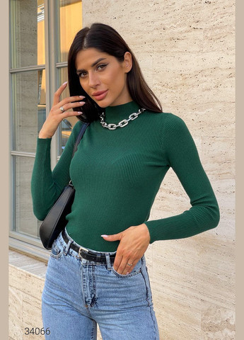 Водолазка в рубчик с воротом-стойкой Liton (303727693)