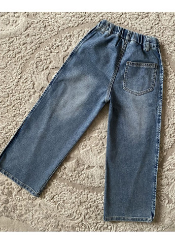 Демісезонні джинси палацо для дівчинки 110-140 No Brand (369735336)
