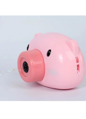 Детская игрушка фотоаппарат генератор мыльных пузырей с музыкальными световыми эффектами 9х7х13.5 см (476761-Prob) Свинка Unbranded (290663818)