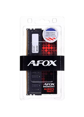 DDR4 16Gb 3200MHz, Retail AFOX (314835839)