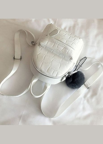 Жіночий рюкзак з хутряним брелоком No Brand (301083321)