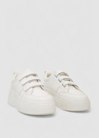 Кроссовки женские демисезонные на платформе, Gollmony белые всесезоны (317429423)