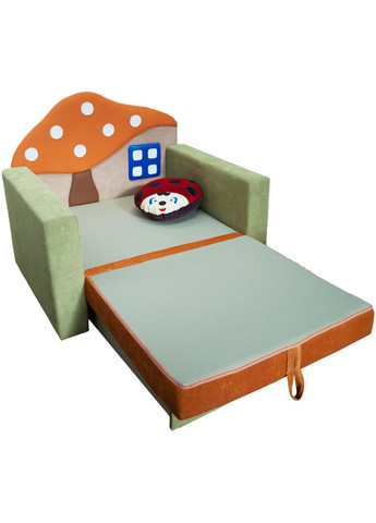 Раскладной выкатный детский диван Грибок ТМ No Brand (322500665)