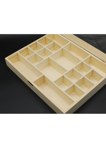 Ящик-органайзер для декупажа с замком и петлями. 32х25х5см HM furnitura (365248542)