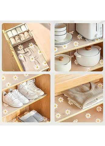 Антибактеріальний протиковзкий килимок для холодильника, кухні, полиць, ящиків шаф 45х100 см Kitchen Master (360801503)