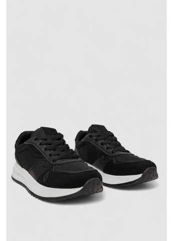 Кроссовки женские,, 248RG40-4R Stilli чёрно-белые (361384495)